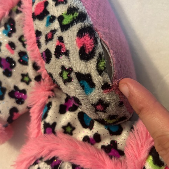 Rainbow cheetah boot slippers - Picture 6 of 6